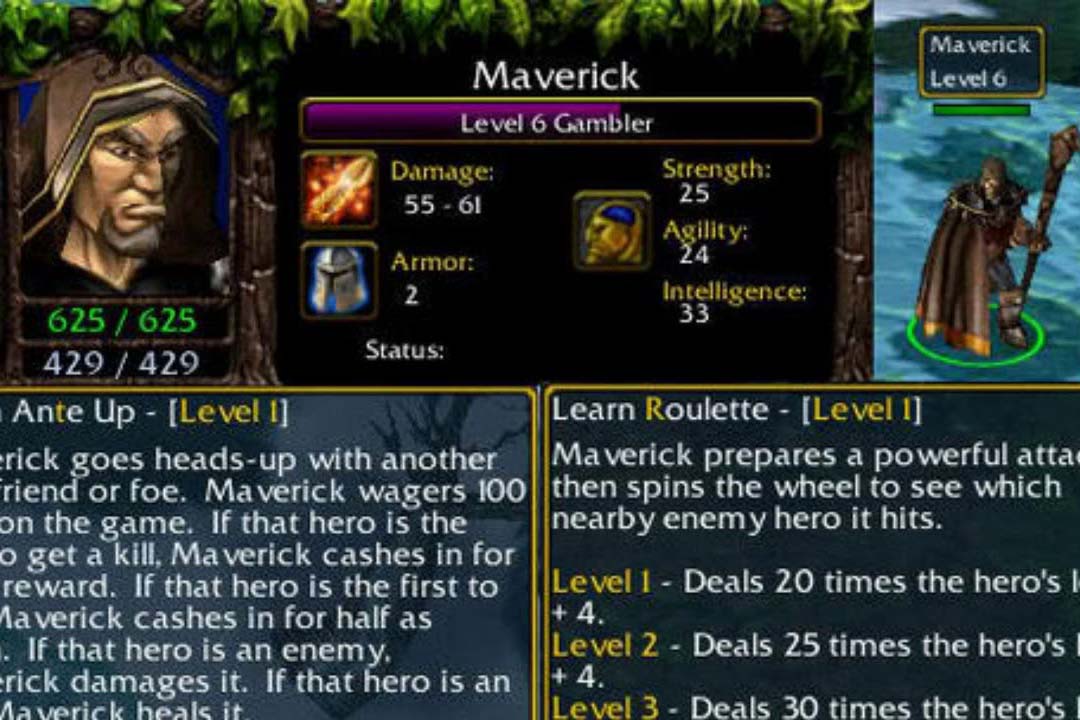 Dota nguyên thủy (P5): Maverick the Gambler - Sức mạnh của bạc bịp và đỏ đen