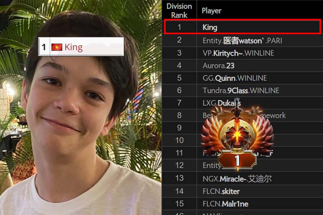 Vượt mặt Watson, cậu bé 16 tuổi ở Nha Trang đạt Top 1 BXH Rank Immortal khu vực EU