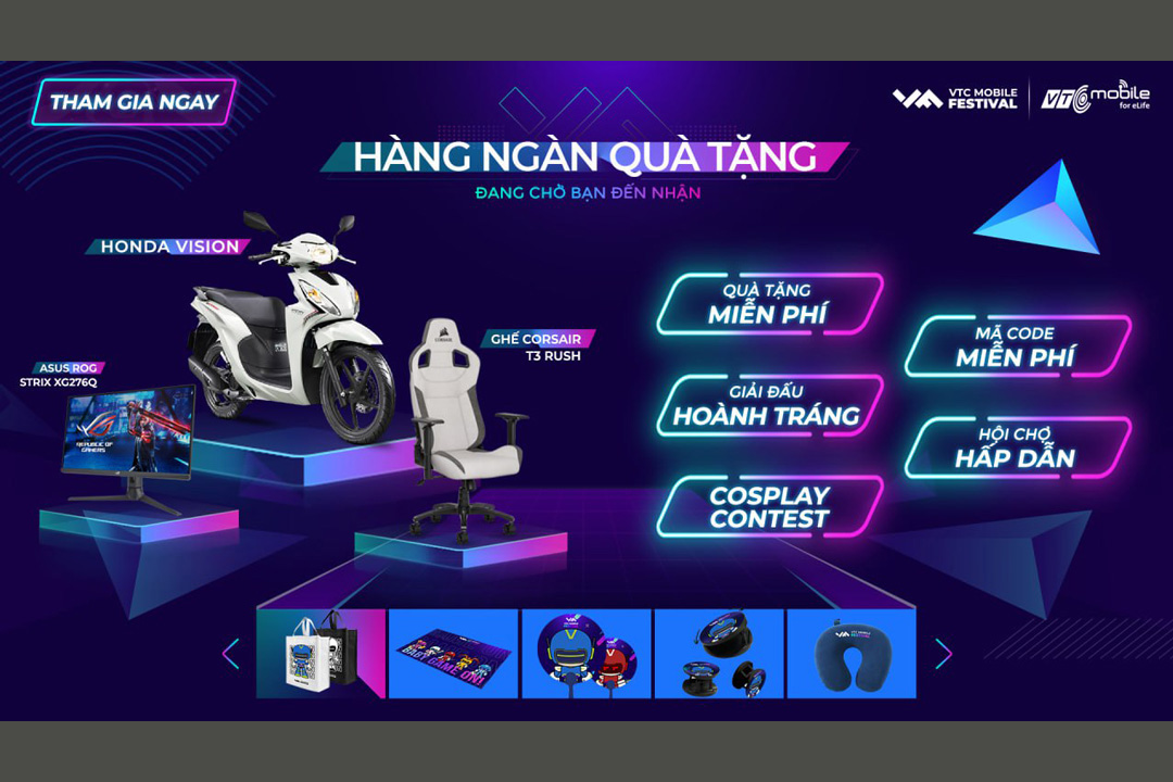 VTC Mobile mở màn năm 2024 với sự kiện bùng nổ làng game Việt